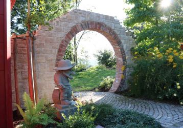 Mauern und Trockenmauern im Garten Gartengestaltung Waldkirchen Hauzenberg Wegscheid